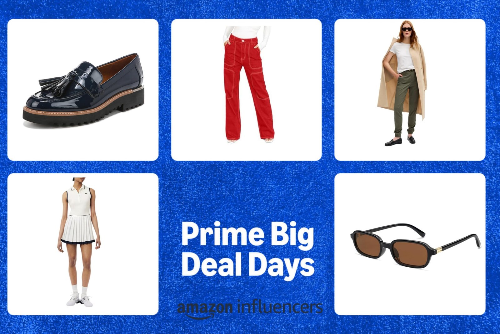 "Amazon Prime Day 2025 women’s fashion deals featuring trendy jeans, sweaters, shoes, sneakers, and stylish outfits on sale October 7–8."